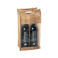 BORSA PORTABOTTIGLIE IN JUTA